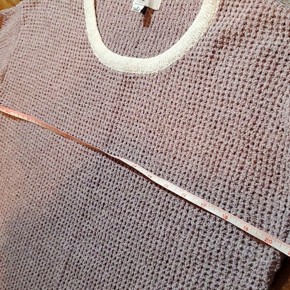 BNWT Fate Blush Purple And Cream Sweater Size S. - Picture 3 of 6
